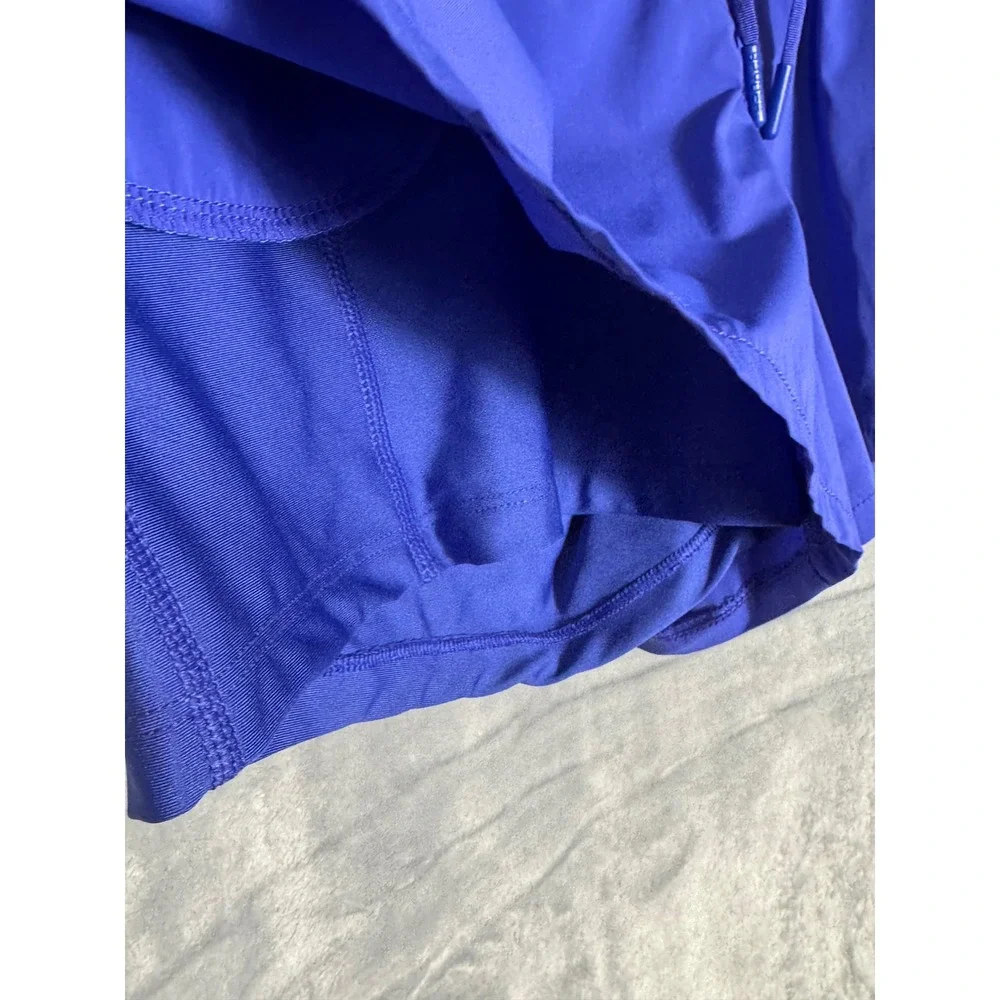 Spyder Womens Royal Blue 2-in-1 Running Athletic Shorts Drawstring Pockets 3in - Picture 3 of 13